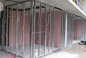 Сооружение перегородок