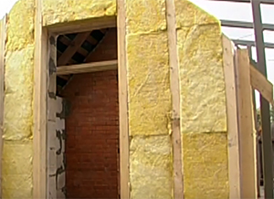 Утепление внешних стен при помощи Ursa