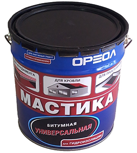 Битумная мастика Ореол
