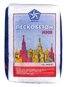 Пескобетон М300 РУСЕАН