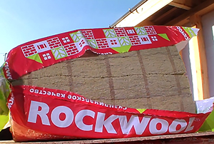 Распаковка утеплителя Rockwool